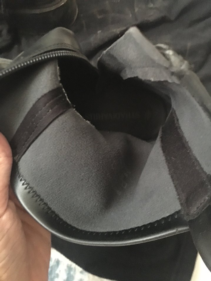 Stradivarius Siyah Deri Kadın Bot - Görsel 3