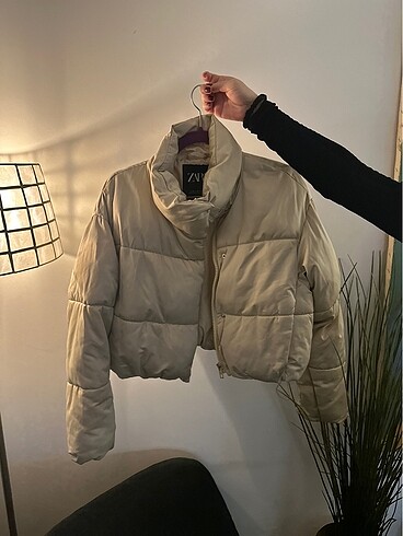 Zara crop şişme mont