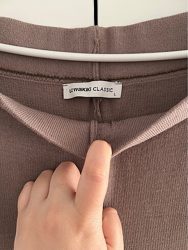 LC Waikiki Kadın Lcw Triko Pantolon L /XL Beden