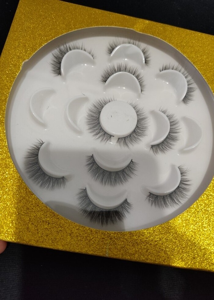 5cift ipek kirpik  - Görsel 4