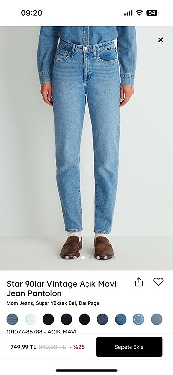 Star mon jean