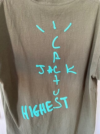 TRAVIS SCOTT CACTUS JACK HIGHEST PUFF TSHIRT