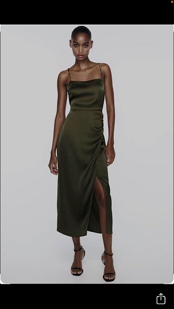Zara Saten Elbise