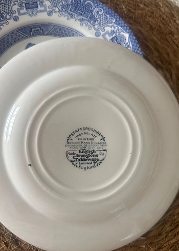 İngiliz Royal yemek tabağı 2 adet - Görsel 2