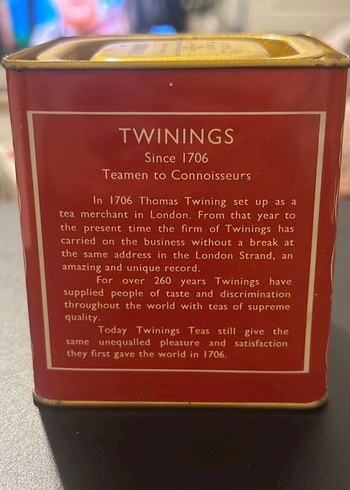 Twinings English Breakfast Çay Teneke Kutusu - Görsel 2
