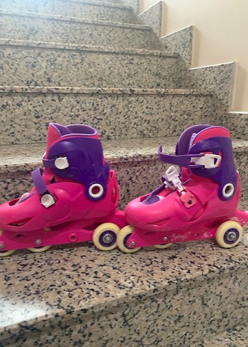 Decathlon Pembe Kaykay Koruyucu Seti ve Paten decathlon