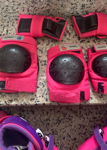  Beden Pembe Kaykay Koruyucu Seti ve Paten decathlon