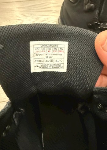 The North Face Siyah Erkek Bot - Görsel 3