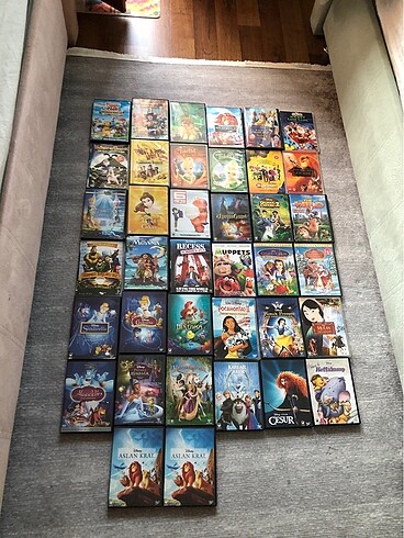 Orijinal Disney animasyon DVDleri