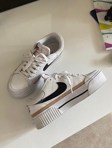 Nike Nike court platformlu ayakkabı