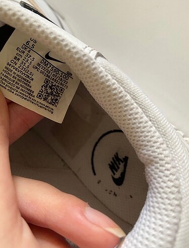 37,5 Beden Nike court platformlu ayakkabı