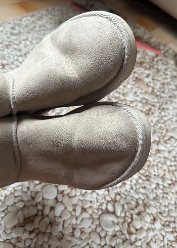 Zara Beyaz Blok Topuk Kadın Bot