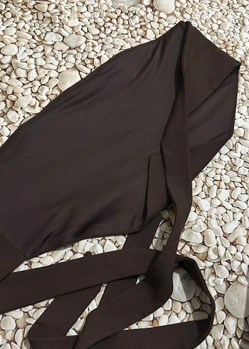 Kahverengi Midi Hemşire Korsesi - Görsel 6