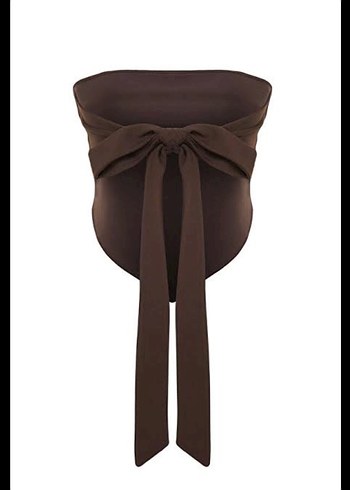 Kahverengi Midi Hemşire Korsesi - Görsel 2