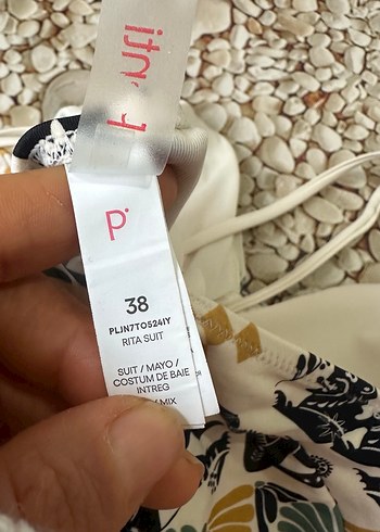 Bohem Desenli Mini Strappy Mayo - Görsel 9