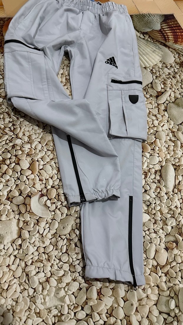 Erkek Gri Fermuarlı Outdoor Eşofman Altı - Görsel 2