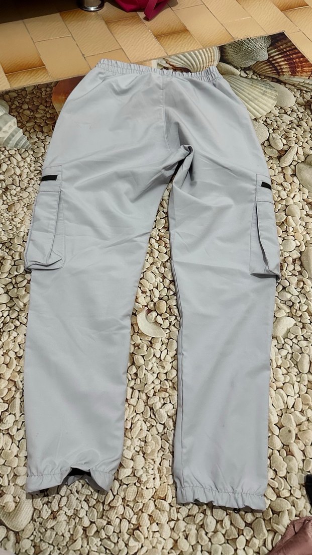 Erkek Gri Fermuarlı Outdoor Eşofman Altı - Görsel 3