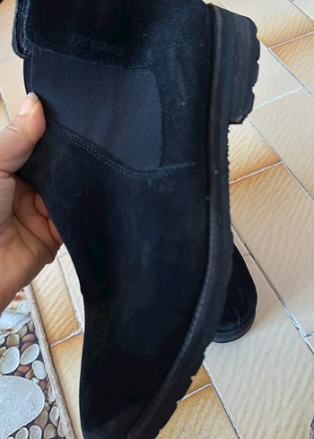 Hammer Jack Erkek Siyah Süet Chelsea Bot - Görsel 10