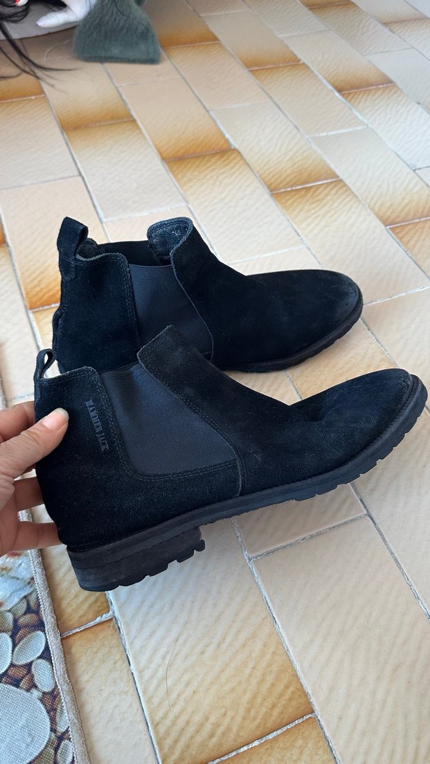 Hammer Jack Erkek Siyah Süet Chelsea Bot - Görsel 2