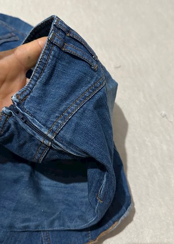 Kot Hamile Midi Etek Volanlı - Görsel 4