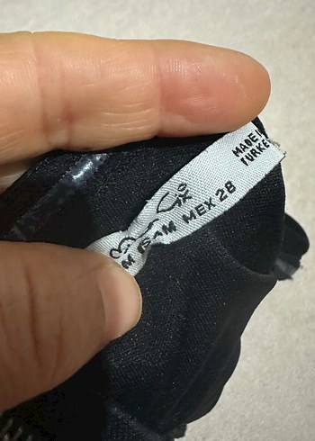 Düğmeli Siyah Gotik Straplez Bustiyer - Görsel 4