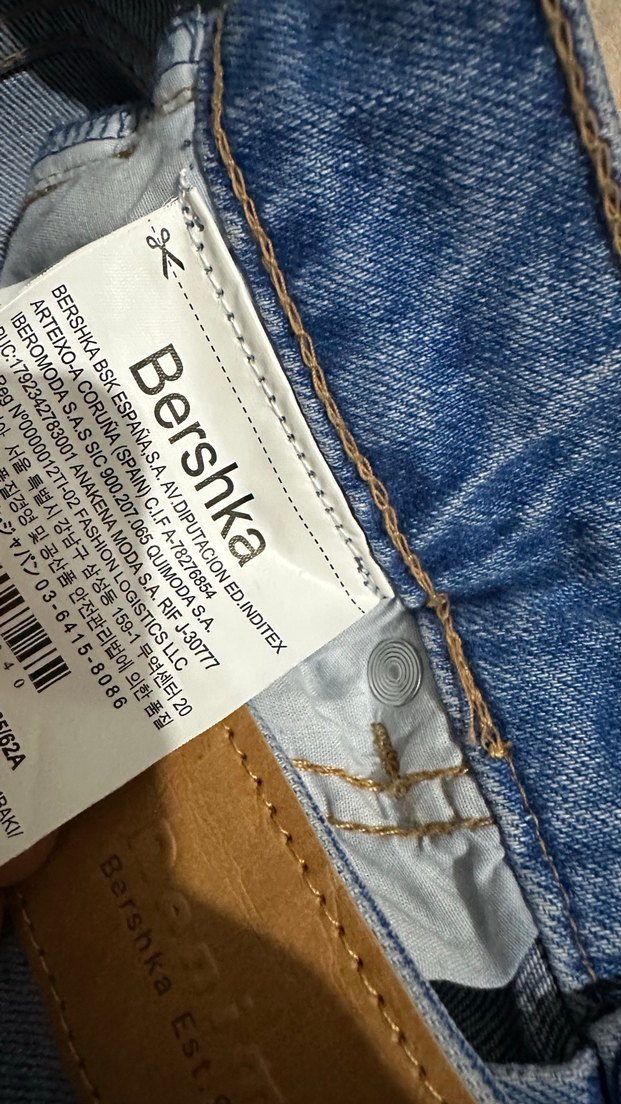 Mavi Mini Denim Şort - Görsel 5