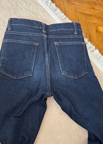 Lacivert Kadın Denim Pantolon - Görsel 4