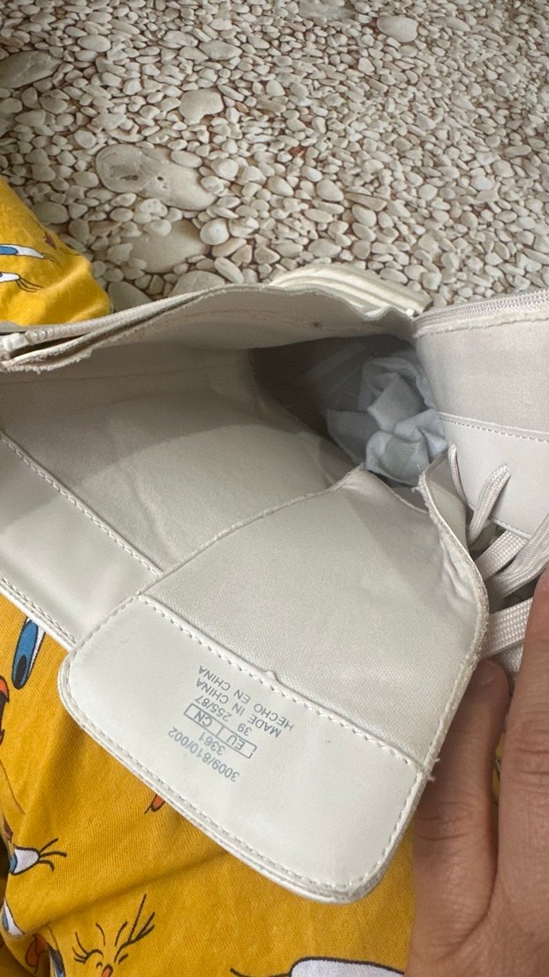 Beyaz Bağcıklı Platform Topuklu Kadın Bot - Görsel 3