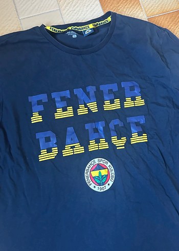xl Beden mavi Renk Fenerbahçe Pamuklu Uzun Kollu Erkek Sweatshirt