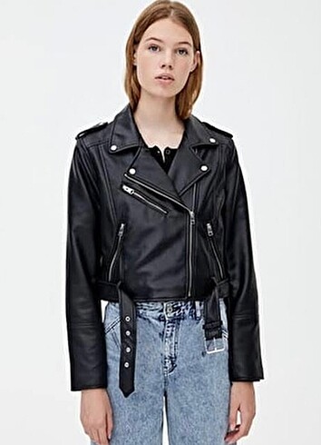 Pull and Bear Kaliteli deri ceket?