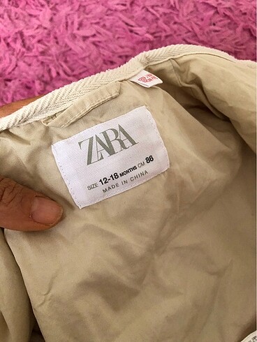 Zara Zara marka çocuk montu?