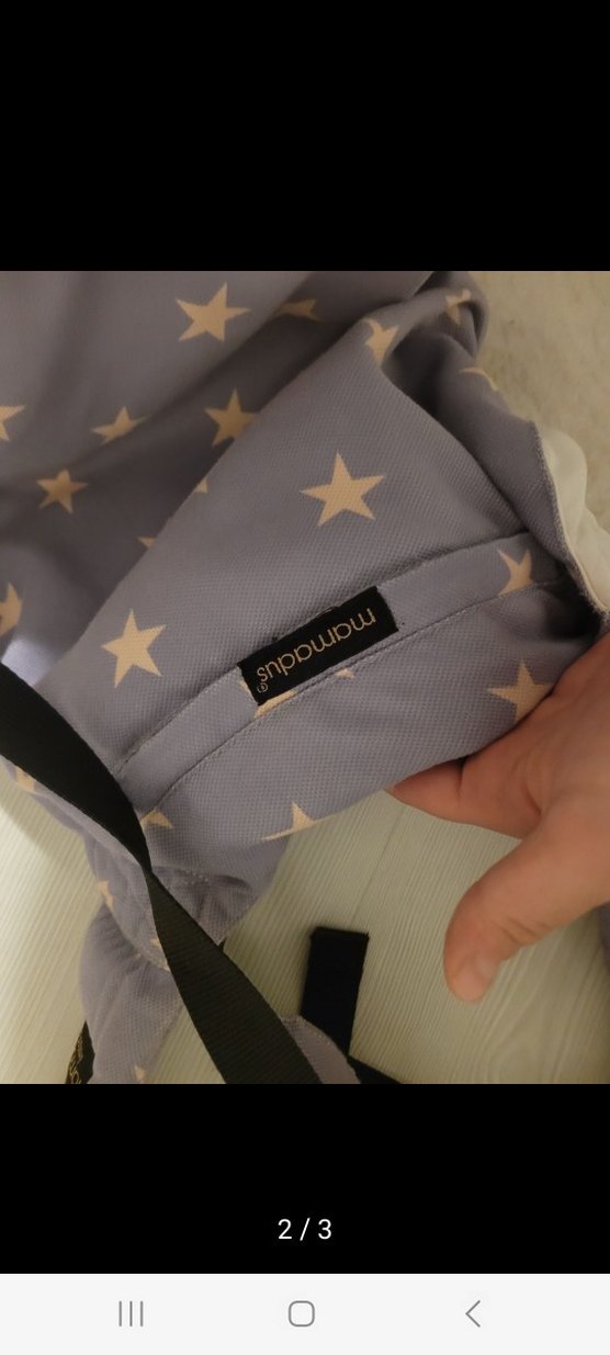 Yıldız Desenli mor kanguru - Görsel 2