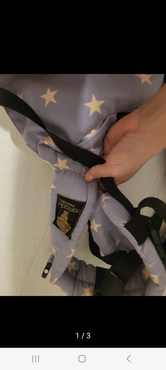 Yıldız Desenli mor kanguru - Görsel 3