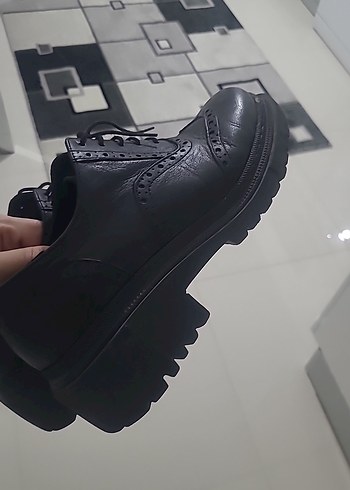 Siyah loafer gerçek deri ortopedik - Görsel 2