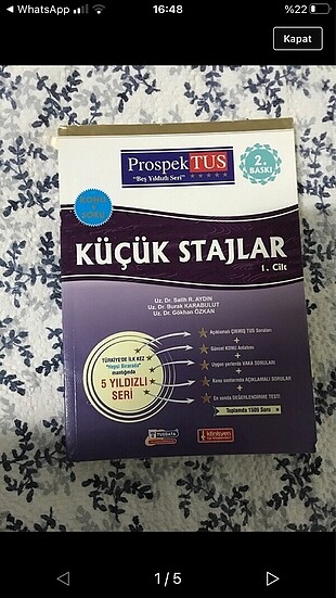 Prospektus Küçük Stajlar 2.baskı 1 ve 2.cilt