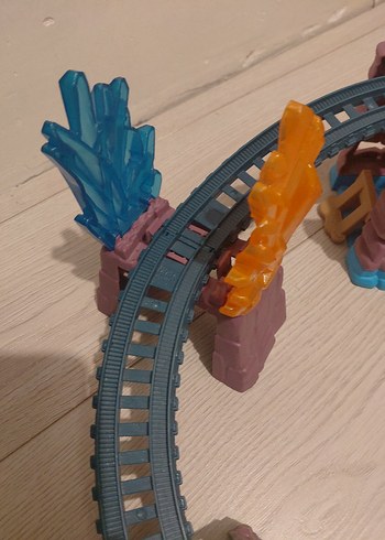 Renkli Tren Seti Oyuncak - Görsel 3