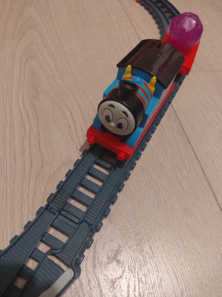 Renkli Tren Seti Oyuncak - Görsel 2