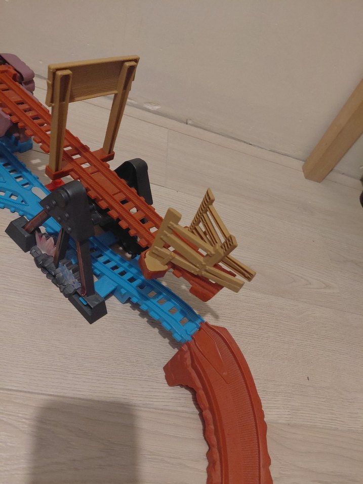 Renkli Tren Seti Oyuncak - Görsel 4