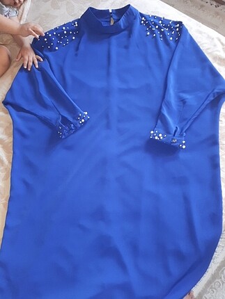 taşlı lacivert tunik