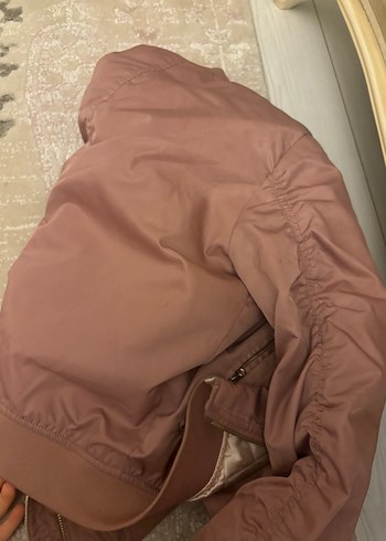 Pull and Bear Bomber Ceket Fermuarlı