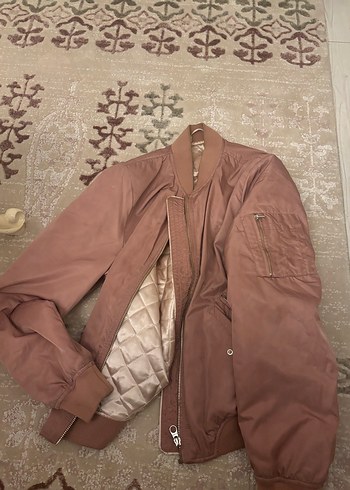 Bomber Ceket Fermuarlı