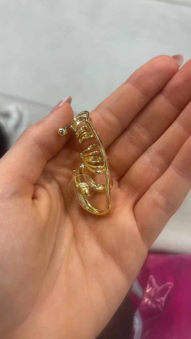 Mini Küpe kulağa saran - Görsel 2