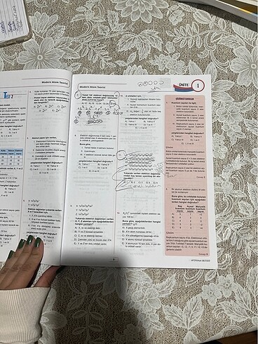  Beden Efsane yayınları ayt kimya