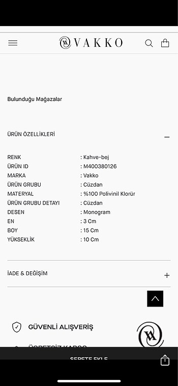 Vakko orijinal cüzdan yeni - Görsel 5