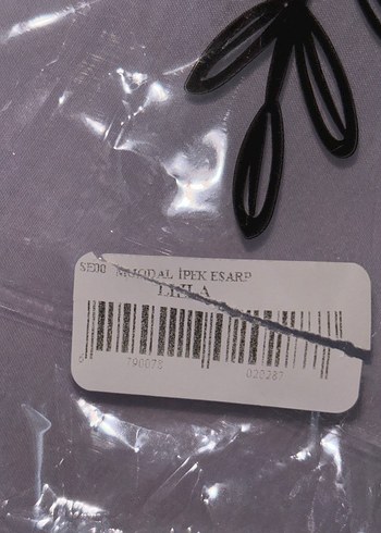 Freshscrafs lila modal ipek eşarp - Fresh scraf - Görsel 4