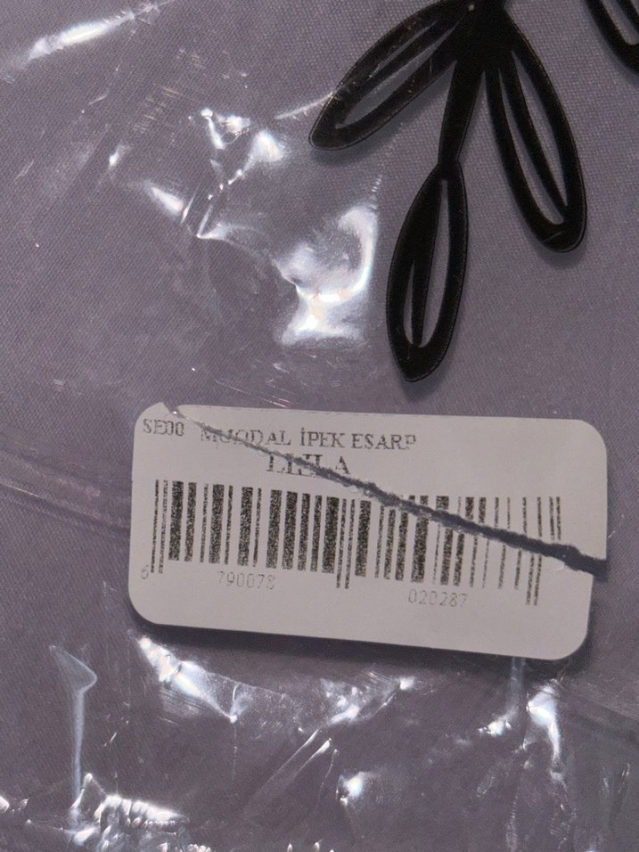 Freshscrafs lila modal ipek eşarp - Fresh scraf - Görsel 4