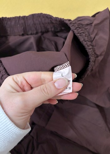 Kadın Kahverengi Kargo Rahat Pantolon - Görsel 4