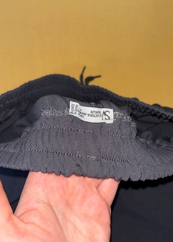 Siyah Kadın Rahat Kesim Eşofman Altı - Görsel 6