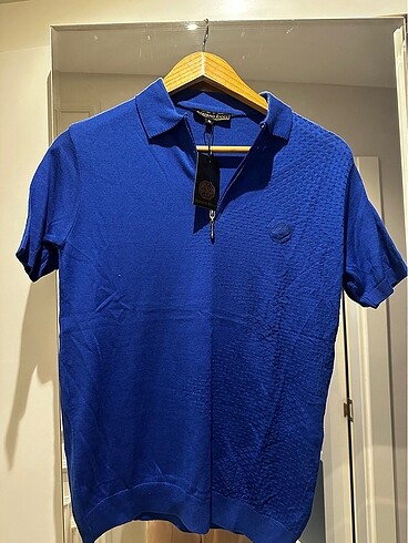 Triko polo yaka tişört