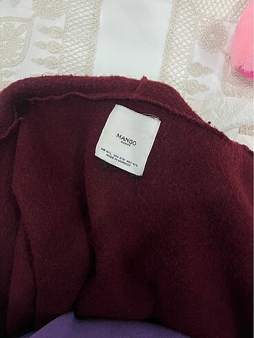 xl Beden bordo Renk Mango ceket kaban